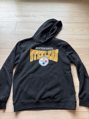 Pittsburgh Steelers Black Pullover Hoodie